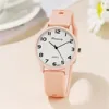Fashion Lady Hot Sales Watches Leisure Grey Digital Simple Women Quartz Watch Sports Silicone Strap Ladies Clock Wristwatches 5