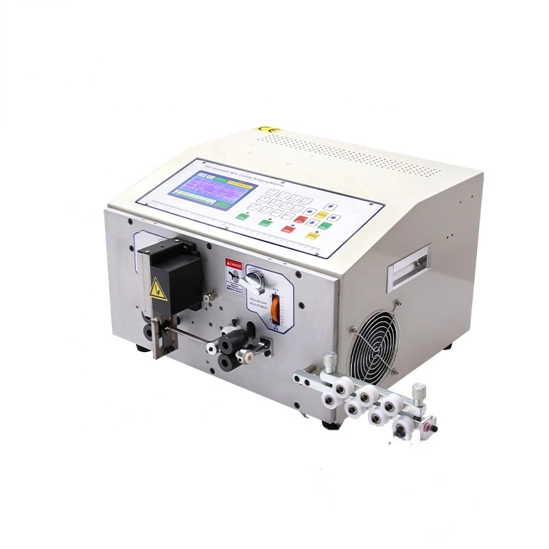 

0.1-4.5mm2 small cable automatic computer wire cutting stripping cutting machine wire stripper machine