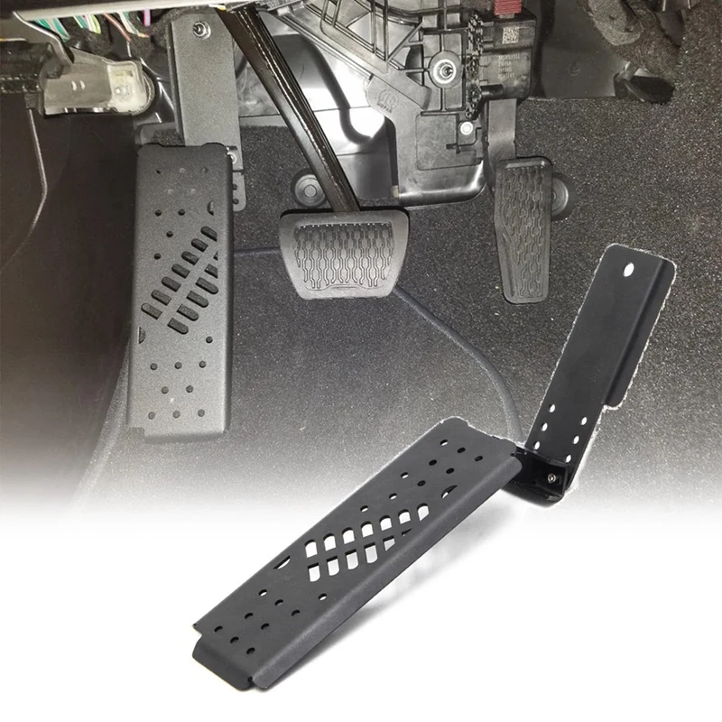 

1 Set Left Side Foot Rest Kick Panel For Jeep Wrangler JL Gladiator JT 2018-2023
