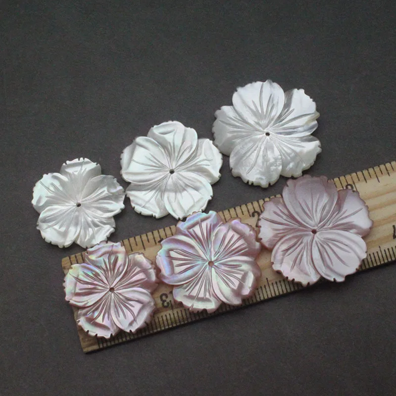 1pcNaturalPearlShell2530mmLargeShellFlowerJewelryandJewelry