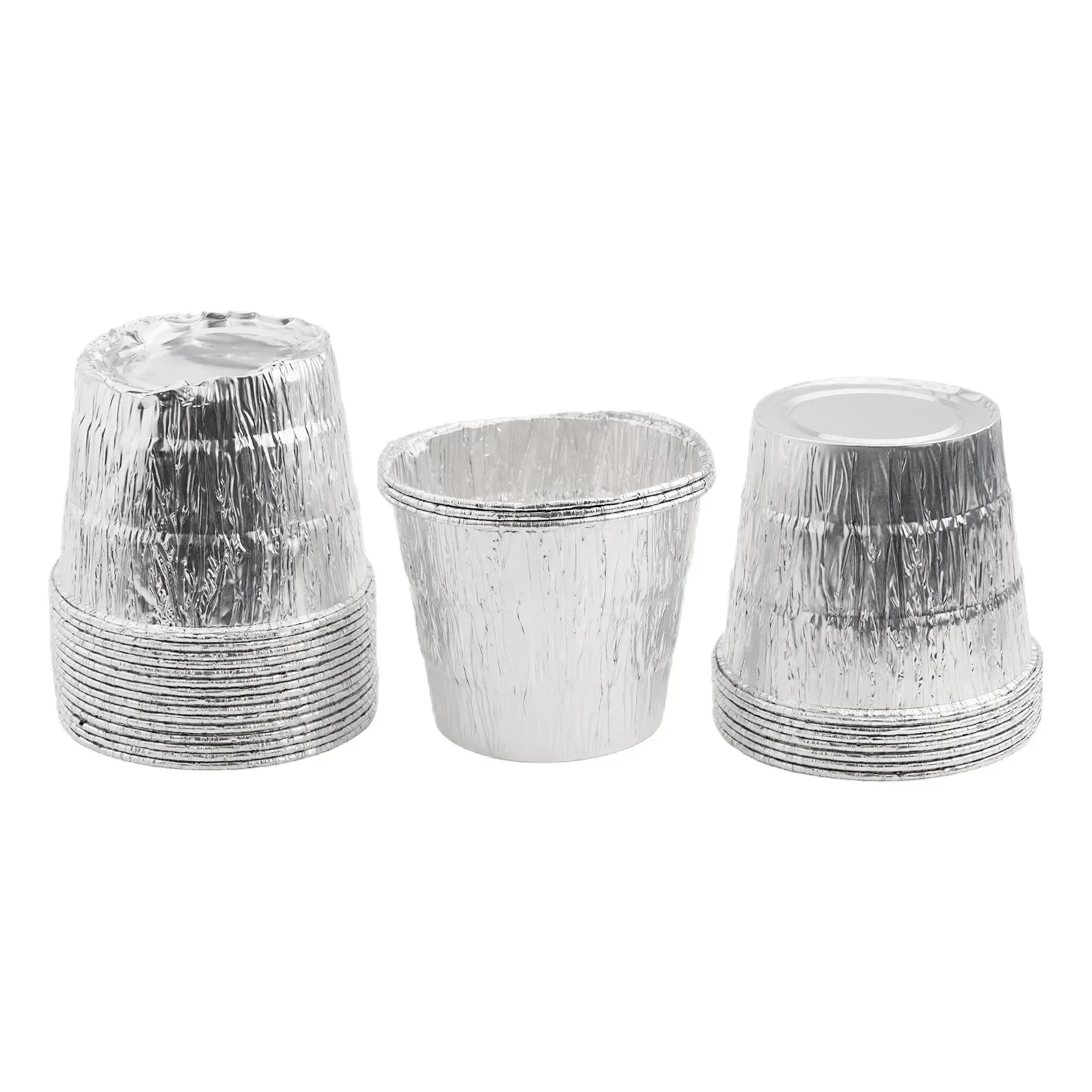 25pcs Disposable Grease Bucket Liners Fit For Traeger Wood Fired Pellet BBQ Grill Accessories Aluminum Pellet Smokers Replacement