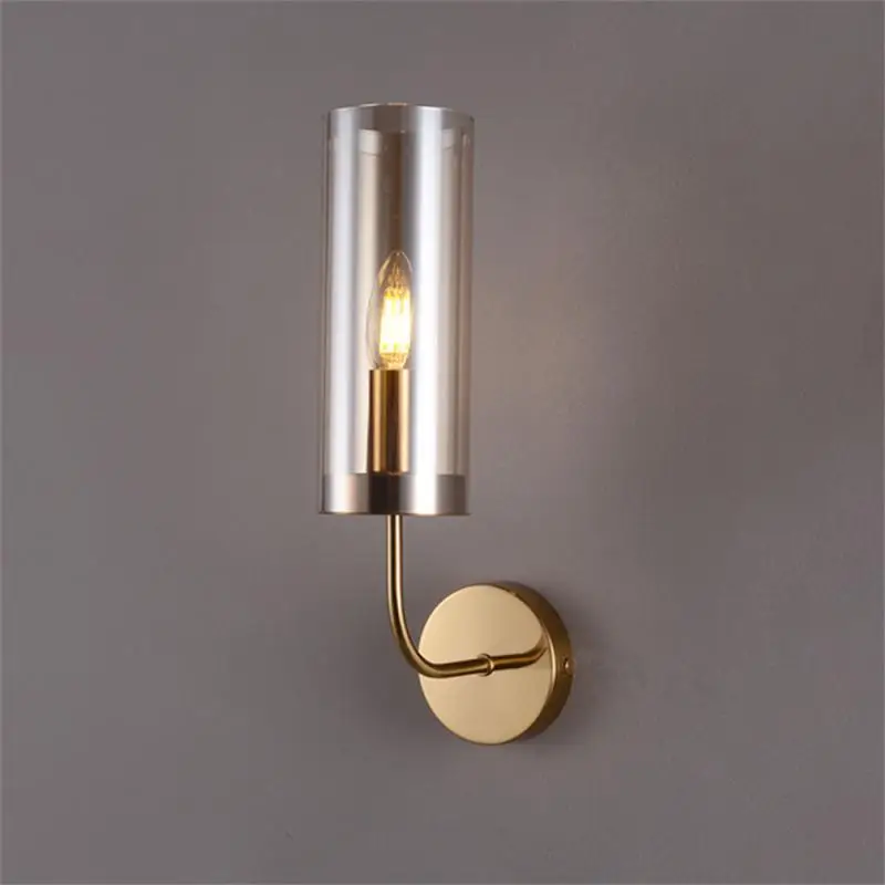 

E14 LED Interior Wall Light Nordic Modern Hanging Ceiling Lamp Glass Lampshade Bedside Bedroom Dining Table Living Room