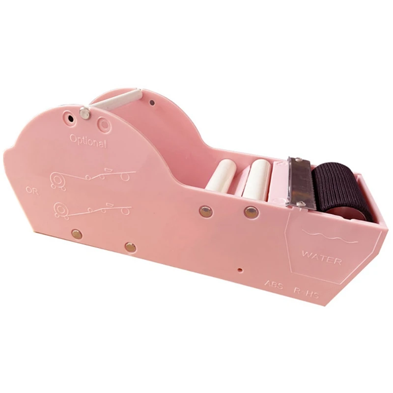 Promotion! Kraft Paper Packing Machine Wet Water Cutter For Logistics Packaging And Cardboard Sealing Pink |