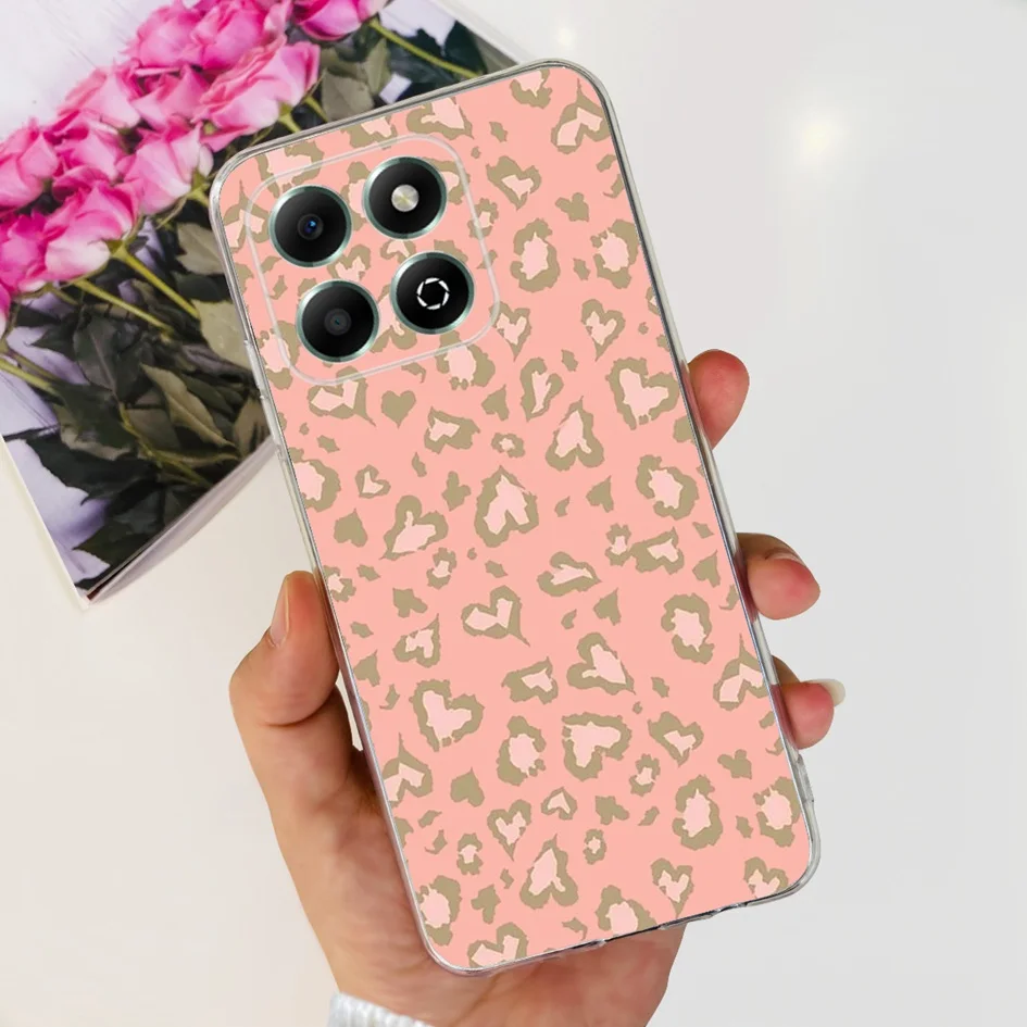 Charming Love Heart Cartoon Soft Silicone TPU Phone Cover -