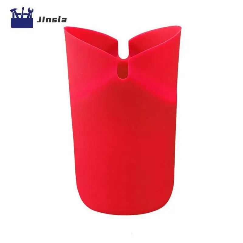 Secchio Per Popcorn Popcorn Microonde Pieghevole In Silicone Rosso Cucina Di Alta Qualità Strumenti Facili Secchio Per Popcorn Ciotola Maker Kitchen A