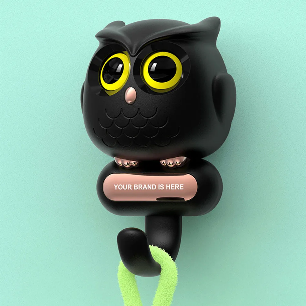 Fashion Blinking Owl-shape Hook Multifunctional Stylish Keychains Hook for Home 3