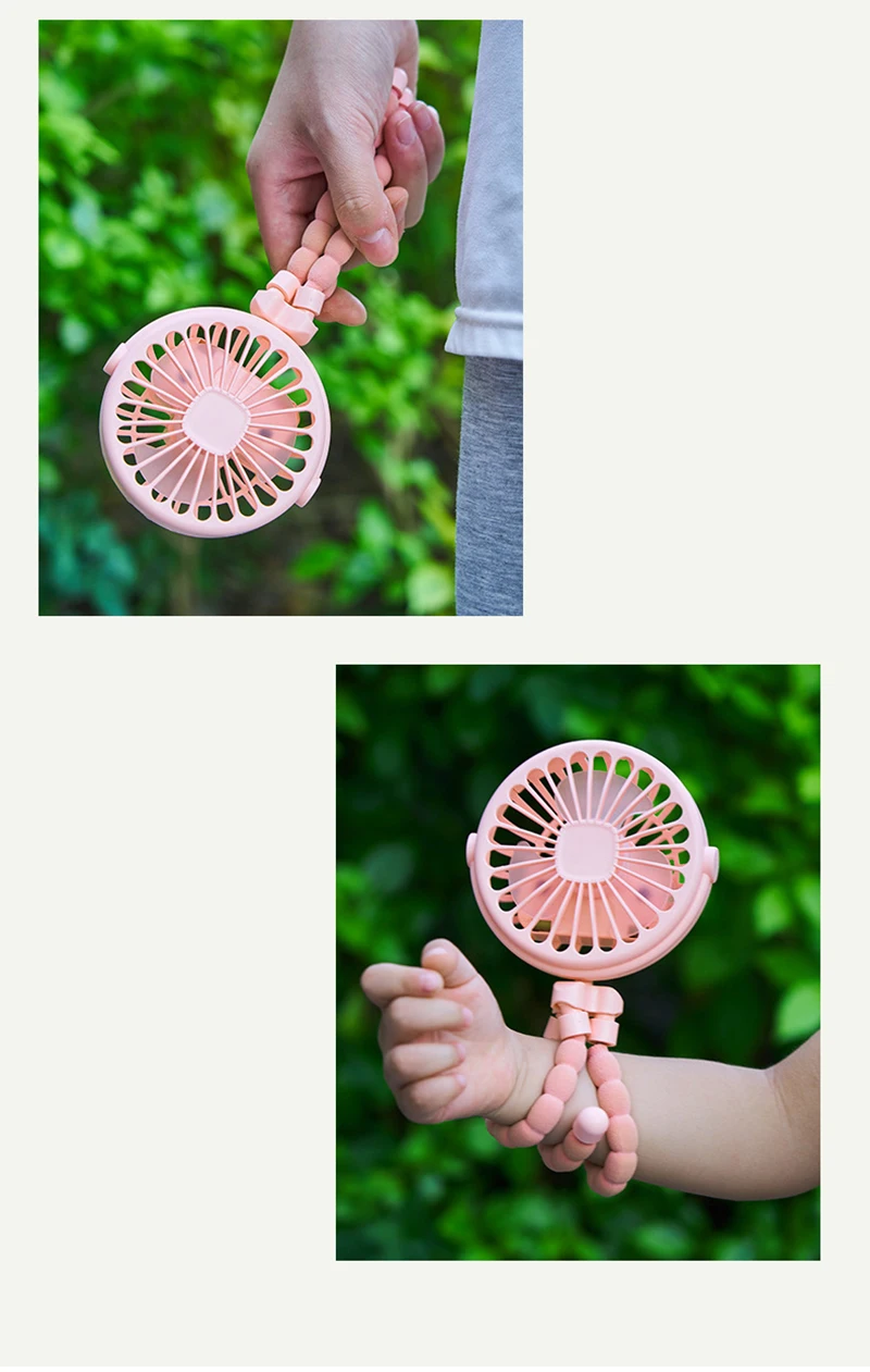 Description Picture 6 of itemFan for Cart Stroller Fans Portable Outdoor Fan Clip On for Baby 500mAh USB Rechargeable Fans Stroller Accessories