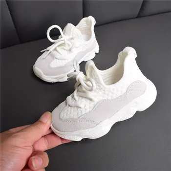 2022 New Spring/Autumn Children Shoes Unisex Toddler Boys Girls Sneaker Mesh Breathable Fashion Casual Kids Shoes 21-30 6