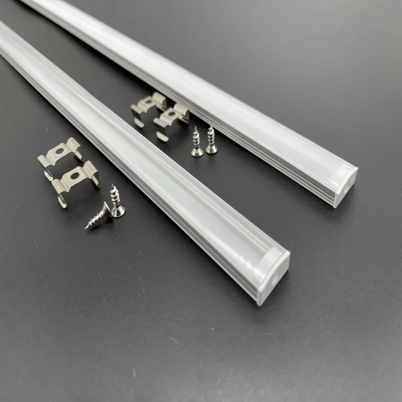 1-30pcs led strip lamp cabinet lamp kitchen cabinet 8-12mm 5730/5050/2835 led angle aluminum slot bracket