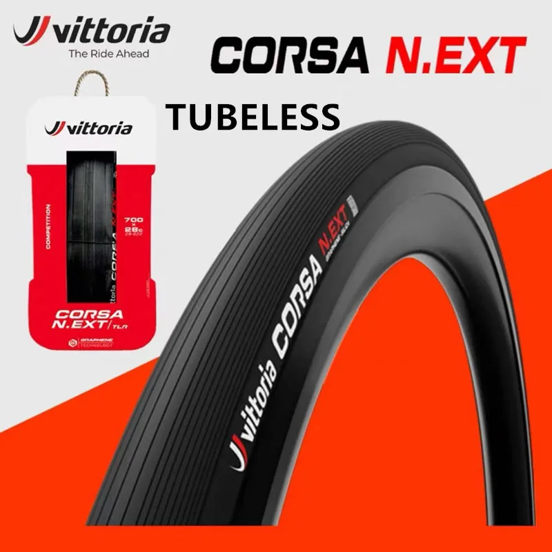 

NEW Vittoria Corsa N.EXT Tubeless Tyre 700X26/28C Graphene 2.0 Puncture Proof Road Bicycles Folding Tires For Training Racing