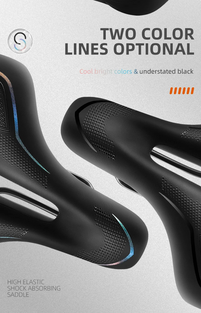 SELLE,ZD8 Full black--selle de vélo de route à nez large et court