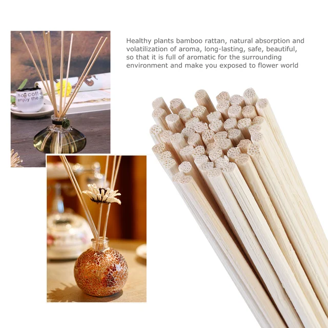 Enhance the ambiance of your living space with Tinksky reed diffuser sticks, designed for optimal fragrance diffusion and long-lasting freshness.