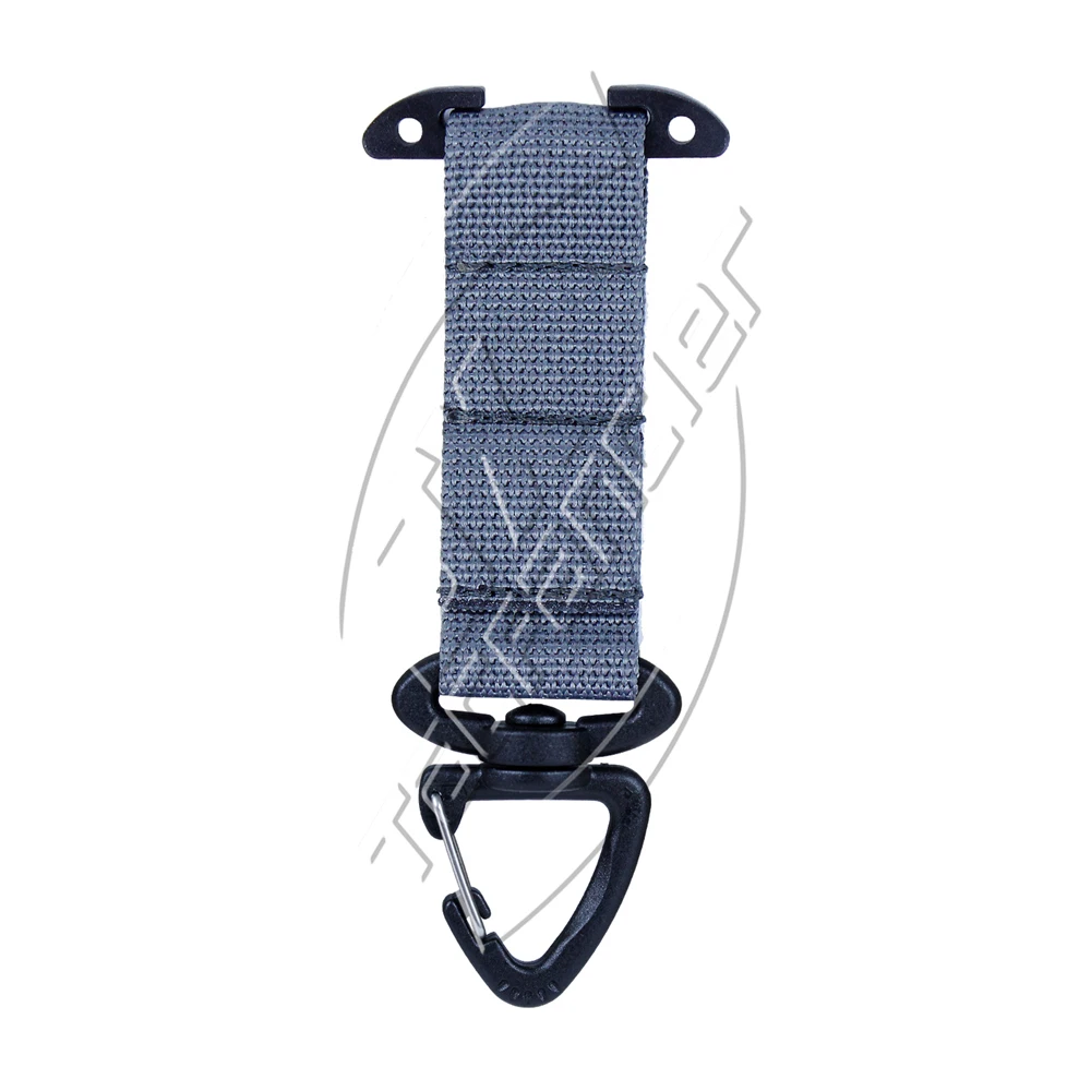 Taktische Molle Clip Schwenk Dreieck Kunststoff Karabiner Haken T Montieren Hängen Karabiner Handschuh Halter Schlacht Gürtel Jagd Zubehör – Detail 11