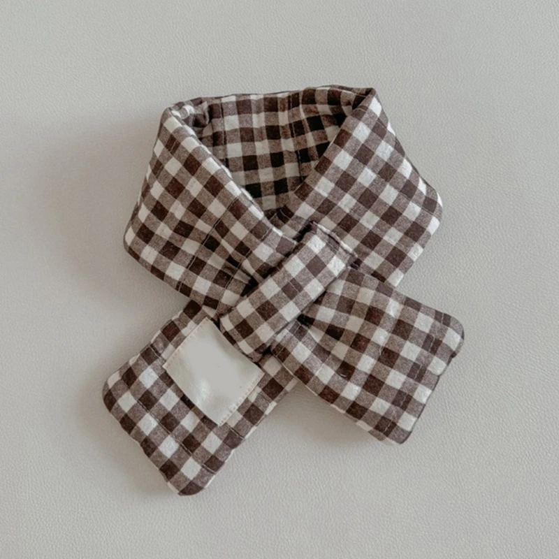 Autumn Winter Kids Scarf Fashionable Neck Scarf Neckerchief for Boys Girls