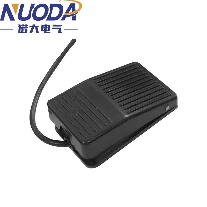 NUODA FS-1 Momentary Plastic Shell Silver contact Anti-skid Electric Power Foot Switch 10A/250V AC Not SPDT