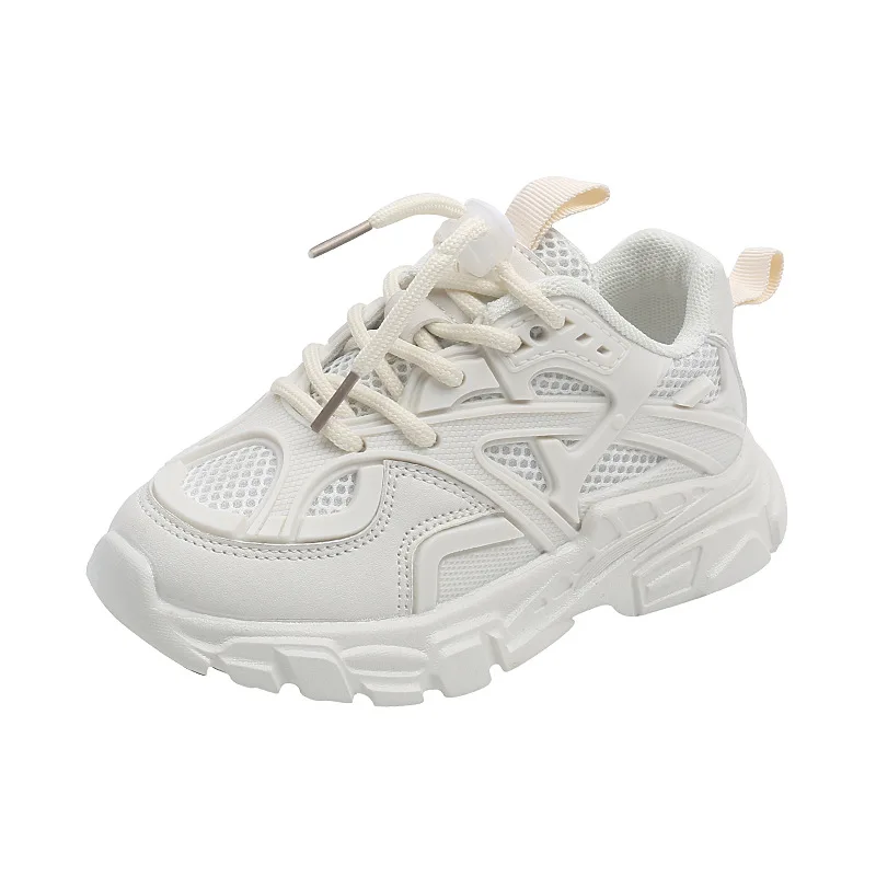 Size 21-30 New Children Casual Shoes Leather Boys Girls Soft Outsole Shoes Baby Sports Fashion Kids Toddler Sneakers