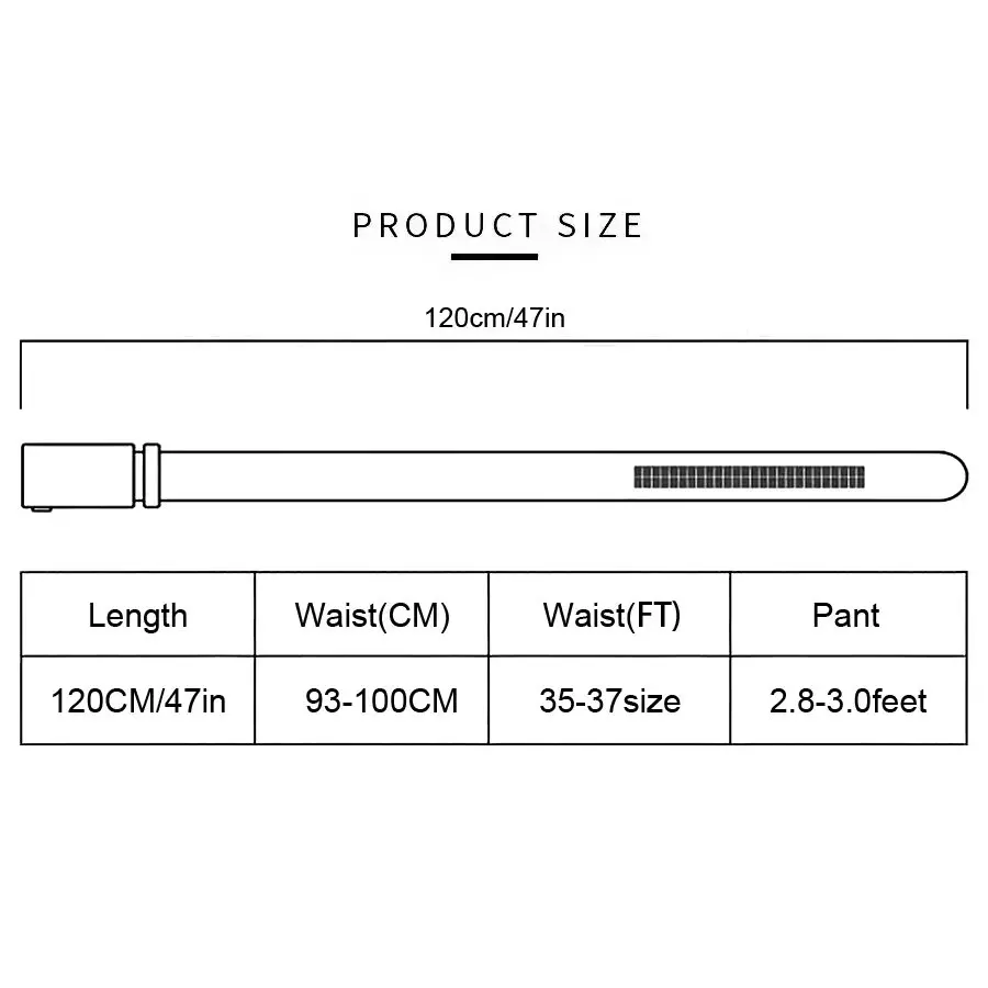 Famous style youth brand men's belts business durable gift dark color