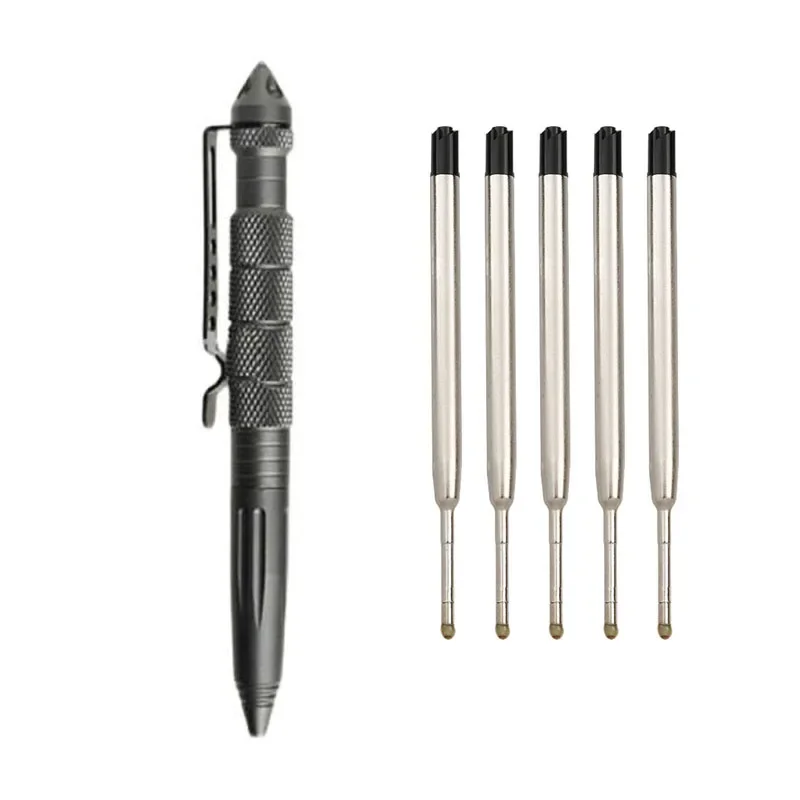 Premium Aluminum Anti-Skid Tactical Ballpoint Pen