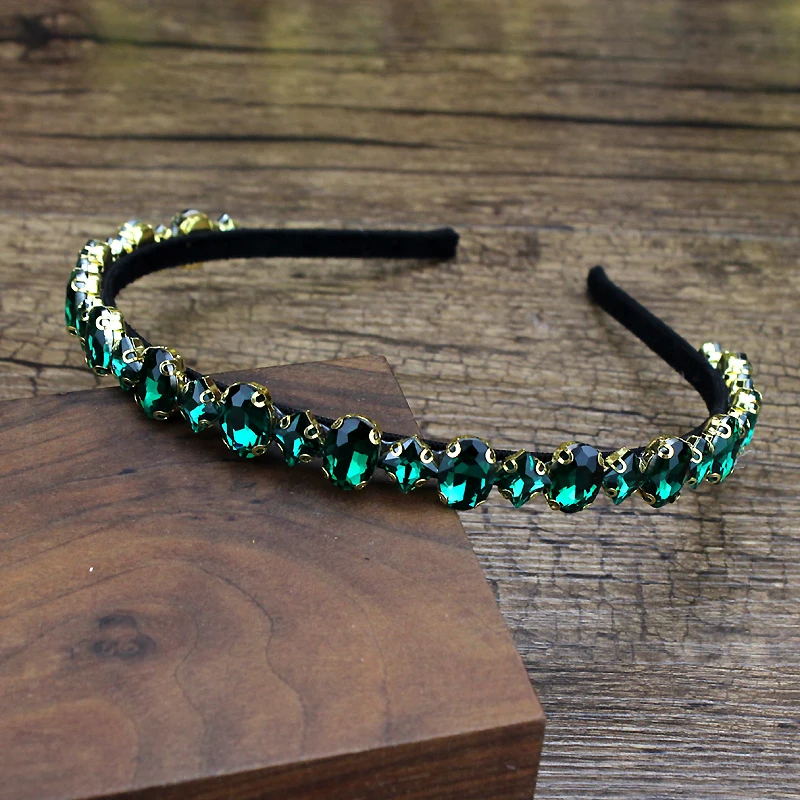 handmade sparkly crystals hairbands diamante hair jewelry rhinestone headbands for fashion women girls jewelry accessories,hair accessory