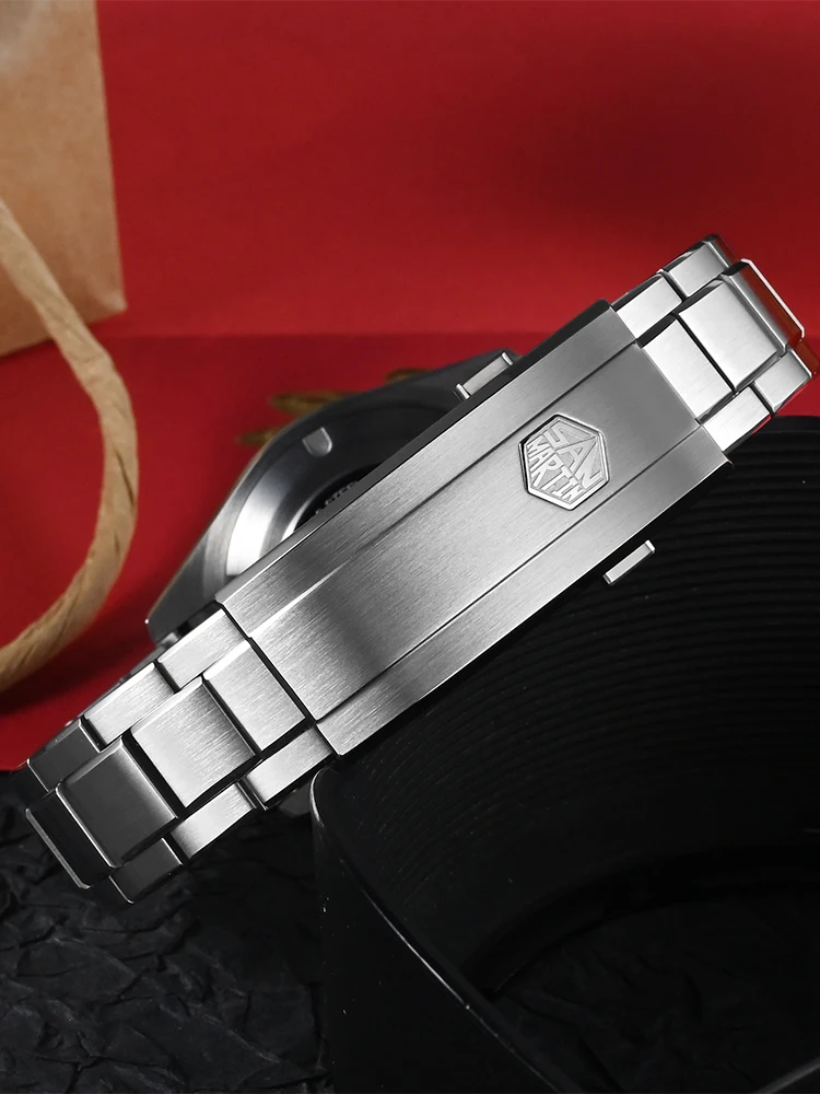 San Martin 2025 Guilloche Dial Snake Year Limited 39mm Miyota 90S5 Clear Caseback Men Automatic Mechanical Watch Luminous SN0144 5