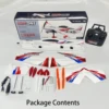 QIDI-550 RC Plane 2.4G Remote Control Aircraft Brushless Motor 3D Stunt Glider EPP Foam Flight Airplane Toy for Children Adults 3