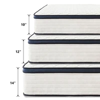 Queen Size Mattress Gel Memory Foam Hybrid Mattress , Pressure Relief, Medium Firm Comfort, Motion Isolation, Mattress in a box 3