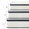 Queen Size Mattress Gel Memory Foam Hybrid Mattress , Pressure Relief, Medium Firm Comfort, Motion Isolation, Mattress in a box 3