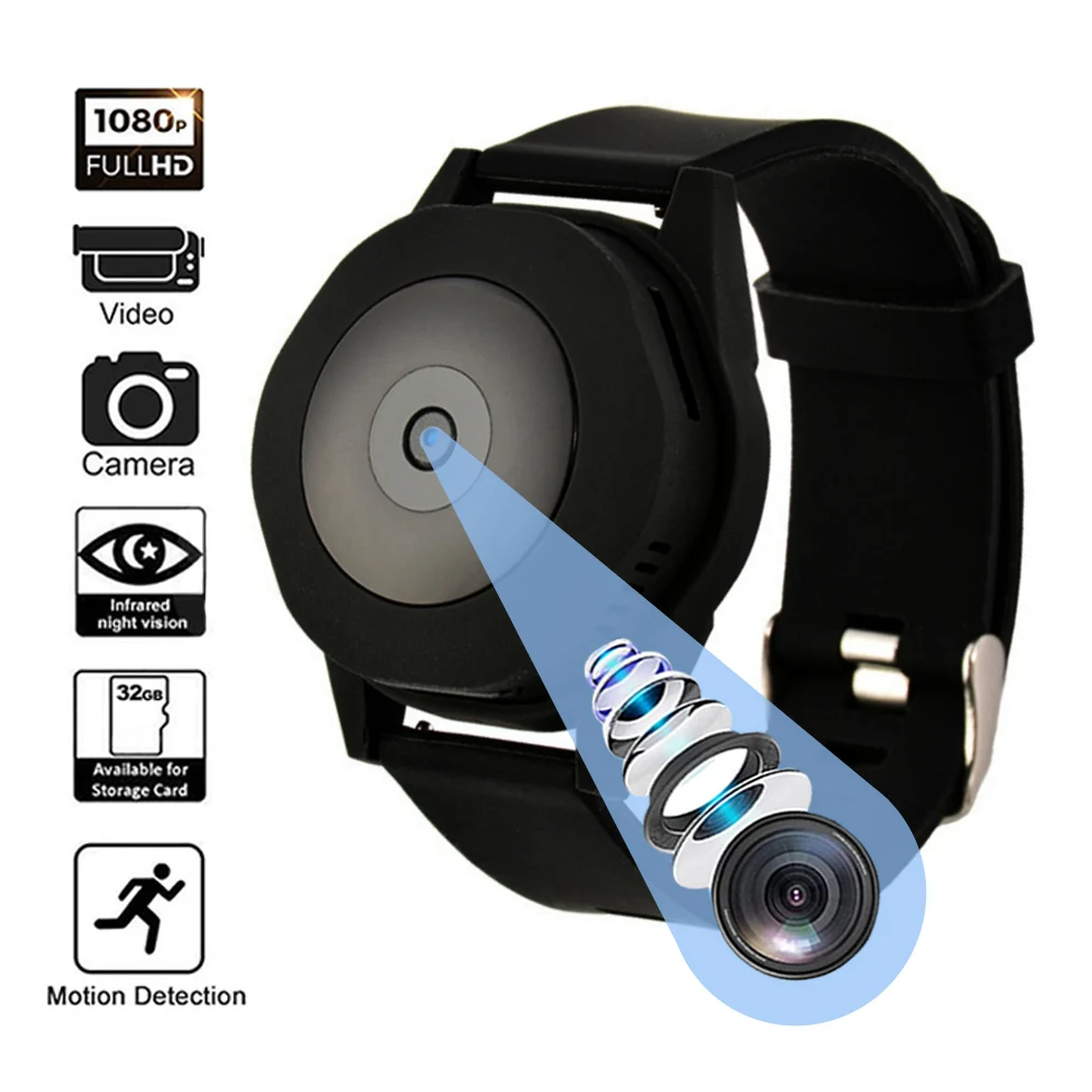 1080P Wearable Video Recorder Smart WiFi Camera Portable
