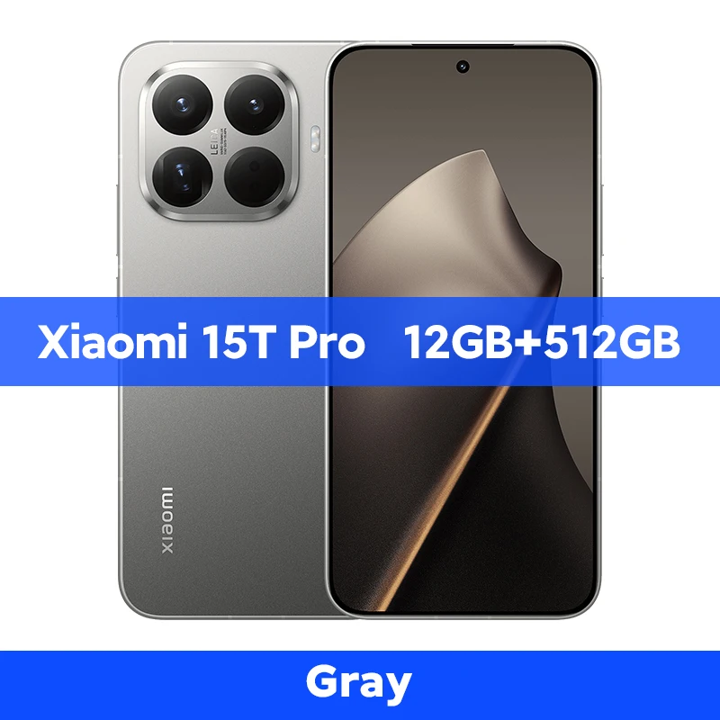World Premiere Xiaomi 15T Pro 5G Smartphone Global Version 12GB