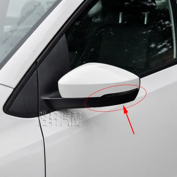 

White Left/Right Side Wing Mirror Cover for VW POLO V MK5 6R 6C 2009-2017 Caps replace