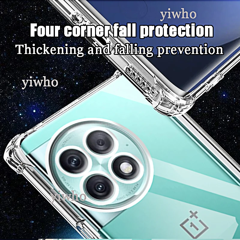 Sleek Transparent Smartphone Protective Back Case