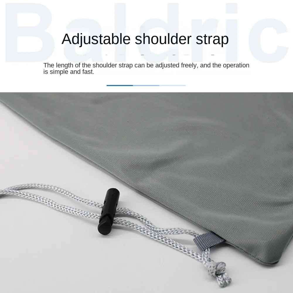 Description Picture 6 of itemThickening Badminton Rackets Bag Wear Resistant Large Capacity Racquet Pouch Cover Resistant To Dirt Black Protective Sleeve