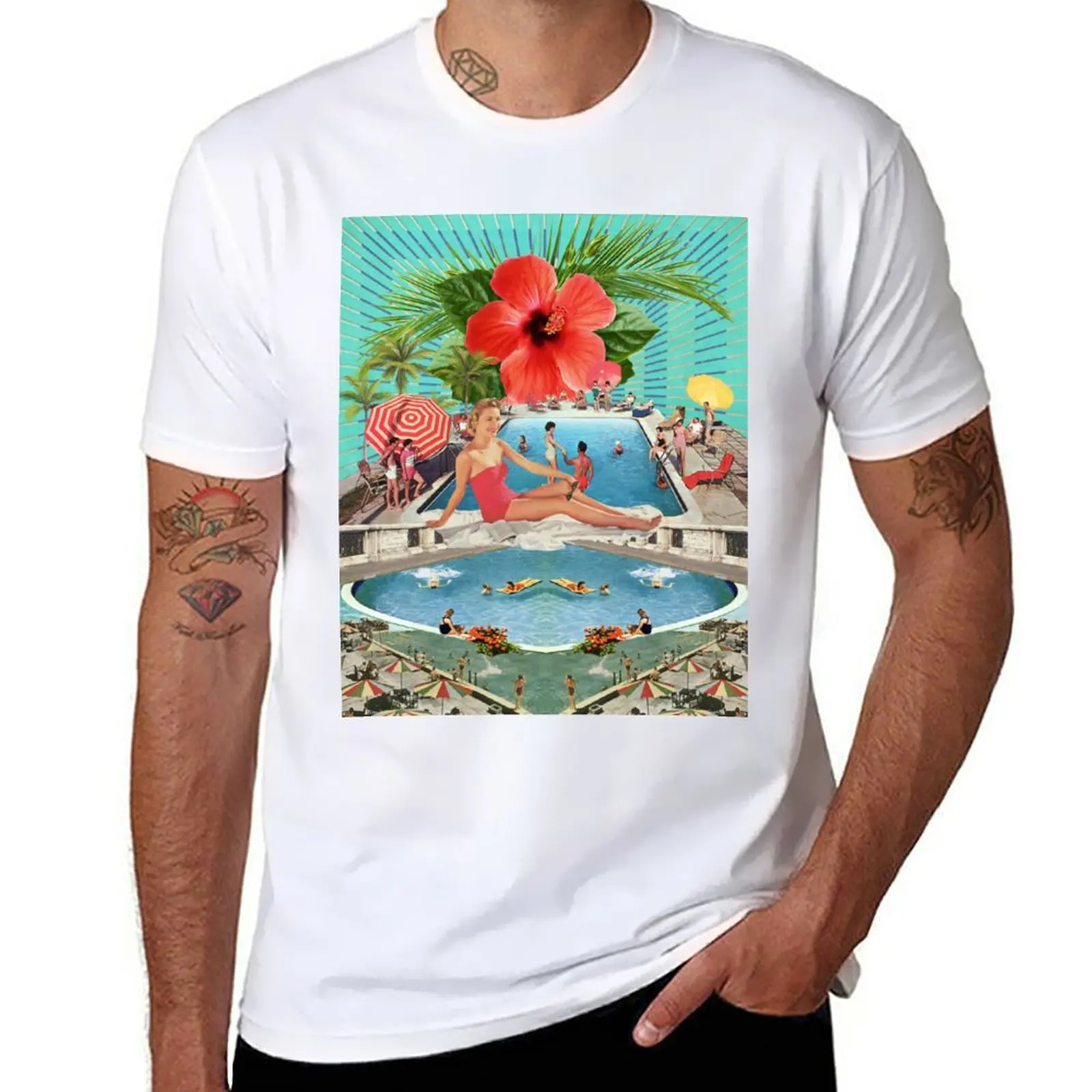 

New Summer Escape T-Shirt graphics t shirt quick drying t-shirt t shirts men