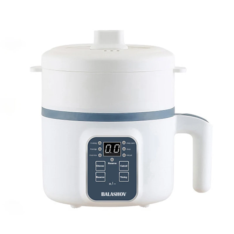 Rice Cooker Mini Electric Rice Cooker Single Double Layer Intelligent Automatic Home Kitchen Cooker 1-2 People MultiCooker Steamed Rice Pot