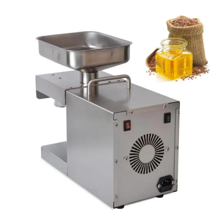 Mini Oil Press Machine edible oil pressing machine 304 SUS Sesame Cold Press Oil Machine