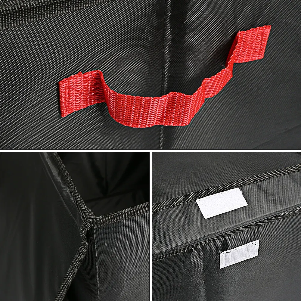 For Hyundai i10 N Line Foldable Car Trunk Organizer Box Large Capacity Auto Multiuse Tools Storage Bag Car Interior Accessories