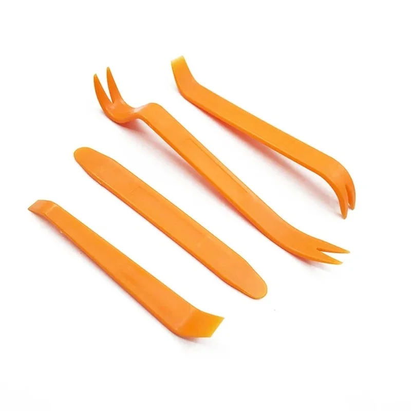 12pcs Car Radio Audio Removal Pry Door Clip Panel Trim Dash Audio Removal Open Installer Pry Tool for Auto Vehicle