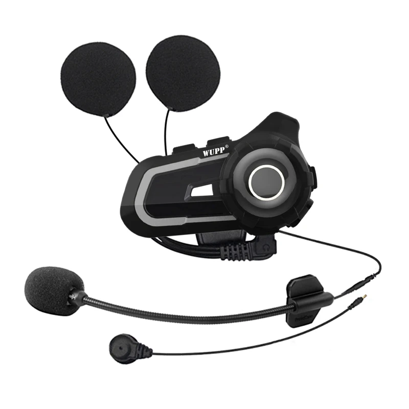 

Multifunction 1000M Duplex Radio Wireless Motorcycle Helmet Intercom Headset