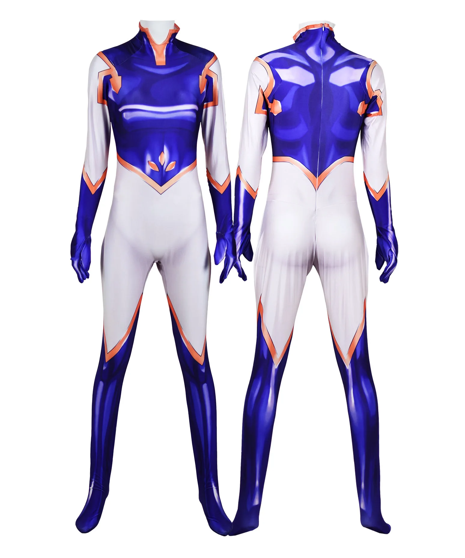 My Hero Academia-Inspired Tsuyu Asui (Froppy) Spandex Jumpsuit Cosplay Costume for Women