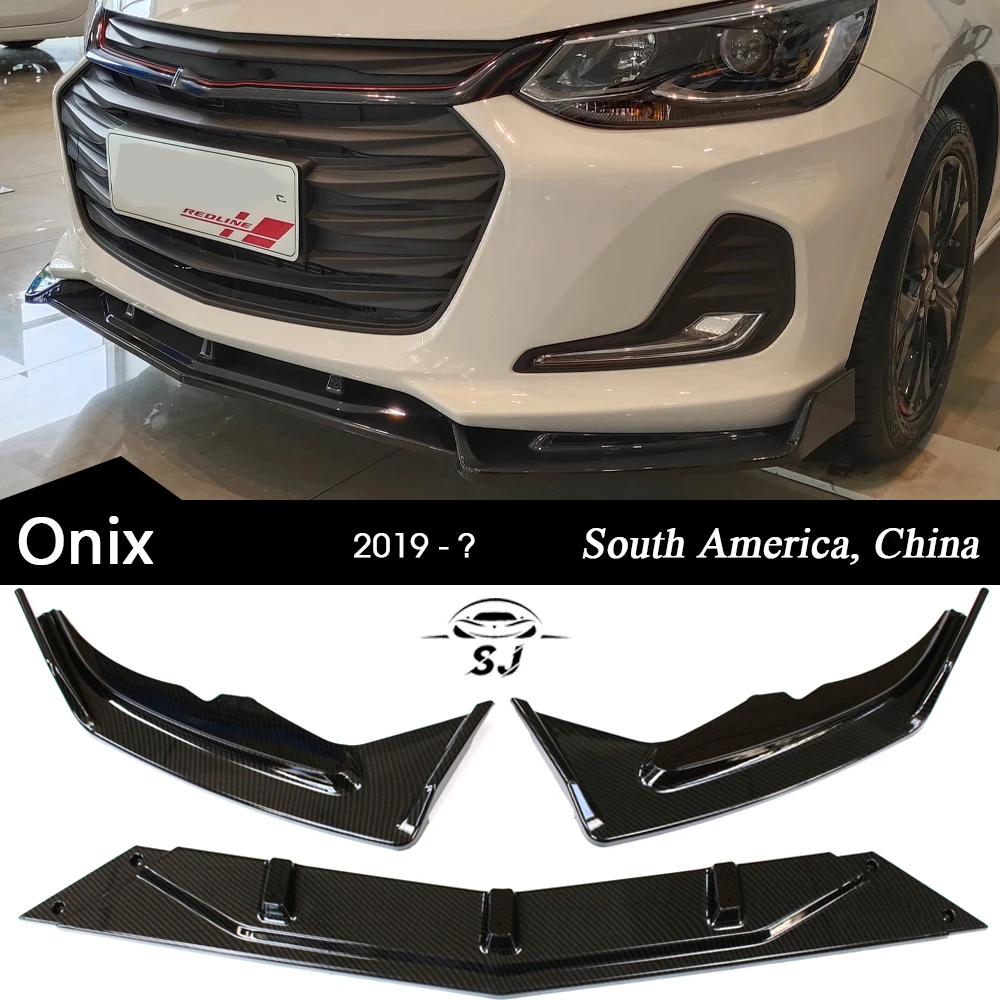 

3 шт., задний бампер для Chevrolet Onix II 2-го поколения 2019 +