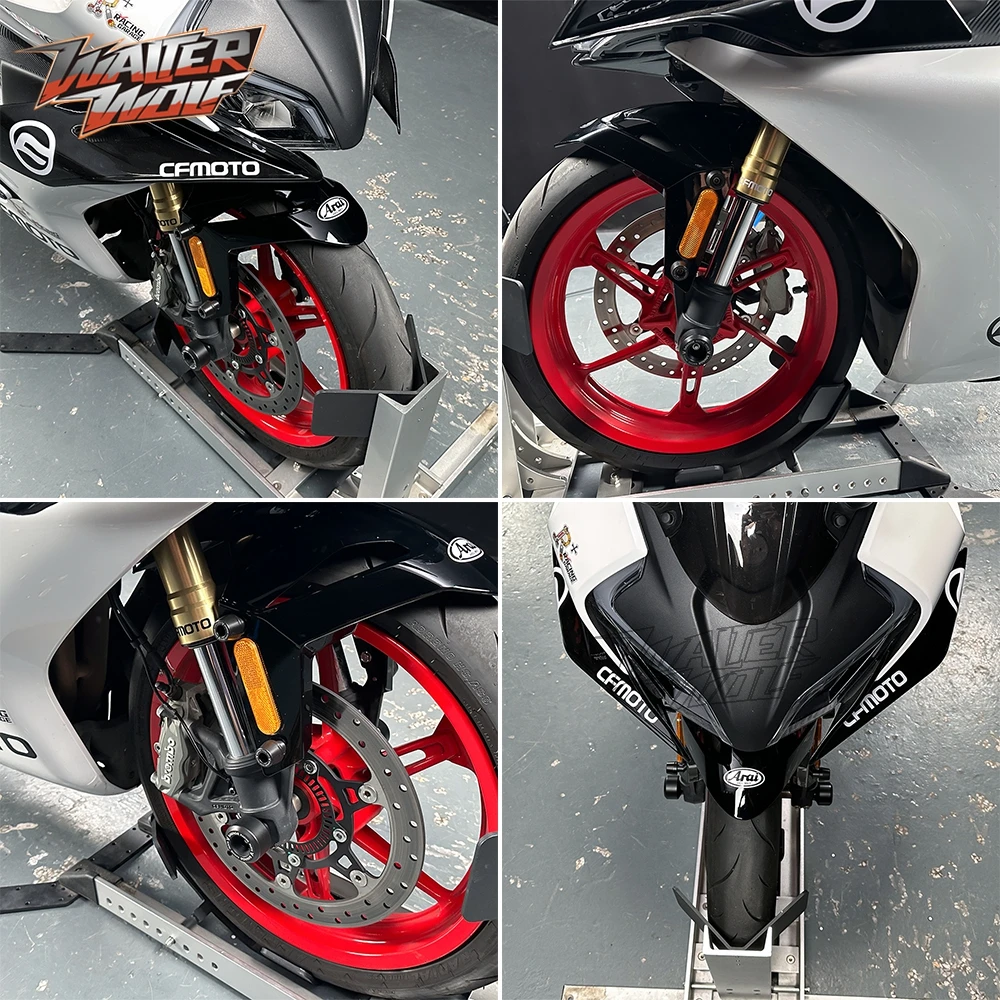 2026 450SR-S 250SR-S 프론트 포크 펜더 크래시 슬라이더 머드가드 슬라이더 보빈 CFMOTO 450NK 450SS 450SR 700MT SS450 SR450 SRS450용