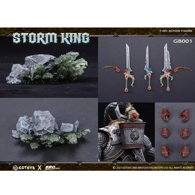 In Stock BROTOYS X GDTOYS 1/12 Varian Wrynn Storm King GB001