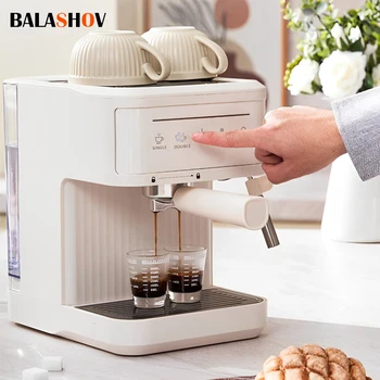 Macchina da caffè elettrica italiana 20 Bar Macchina da caffè espresso professionale Automatica semiautomatica Espresso Cappuccino Acqua calda 1