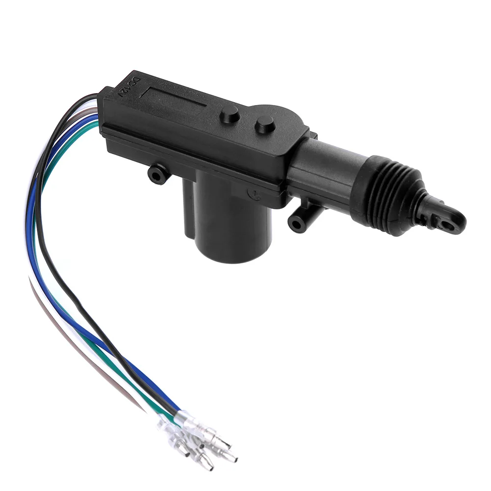 2/5 Draht Universal Auto elektrische Fernbedienung Zentral türschloss Aktuator Auto Hoch leistungs 12V Power Locking System Einzel pistole Typ Kit – Detail 6