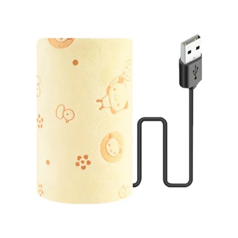 

Дорожный подогреватель бутылок с USB, портативный подогреватель молока, изоляционный чехол, Быстрое нагревание, дорожный подогреватель бутылок для ухода за ребенком, молока