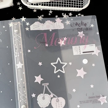 WAKAWAKA A5 Raccoglitore Organizzazione Raccoglitore ad anelli Notebook Scrub a fogli mobili PP Copertina interna Quaderno Diario Planner Ufficio