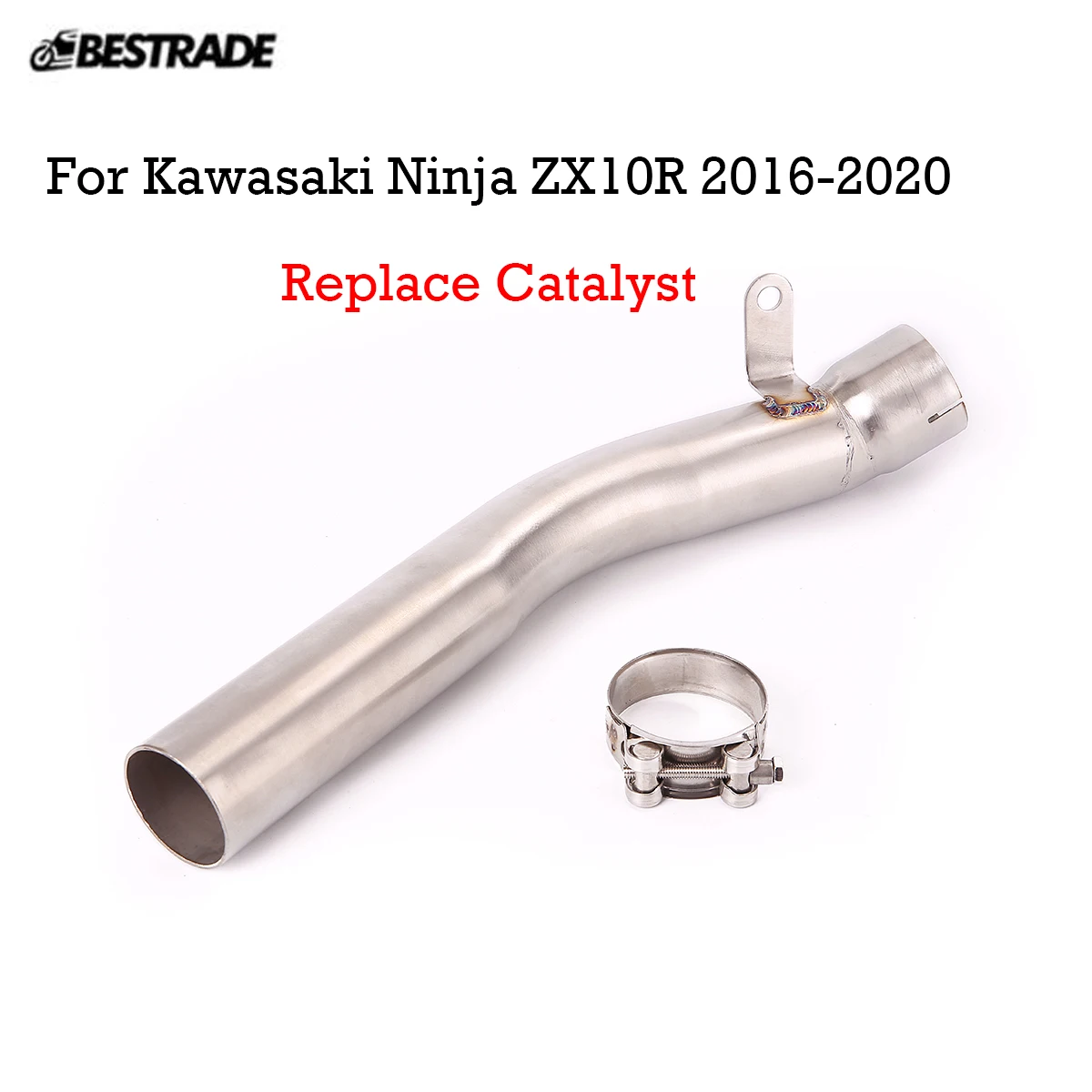 For Kawasaki Z1000 Ninja Exhaust Pipe Motorcycle Mid Link Tube Replace