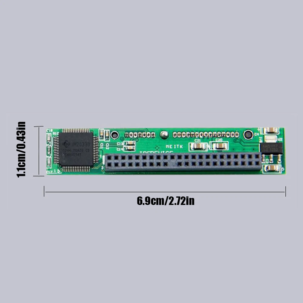 SATA-IDE SSD 어댑터 카드, 미니 7 + 15 핀-44 핀 하드 드라이브 컨버터, 2.5 인치