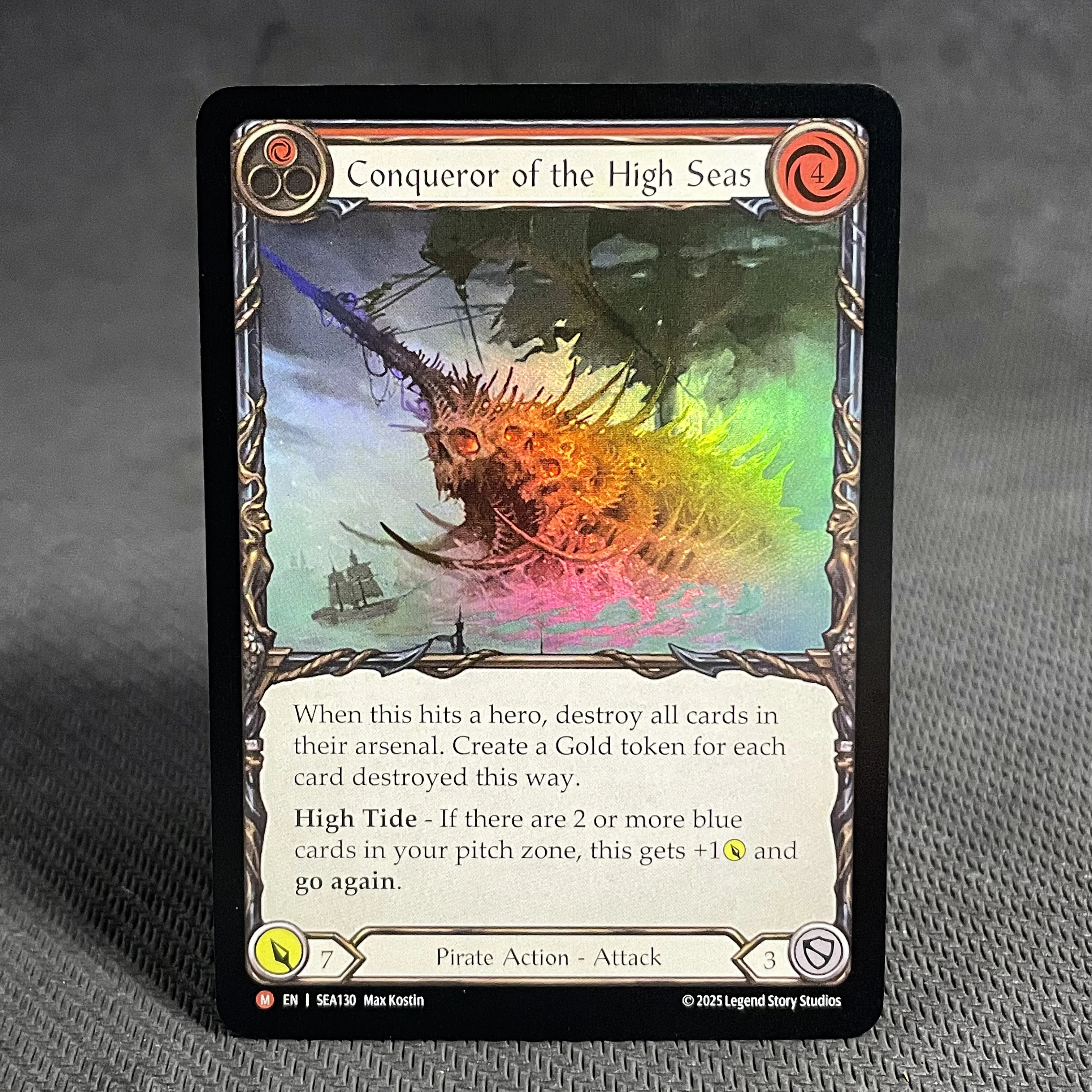 PROXY High Seas FAB Rainbow Foil Card Cogwerx Tinker Rings