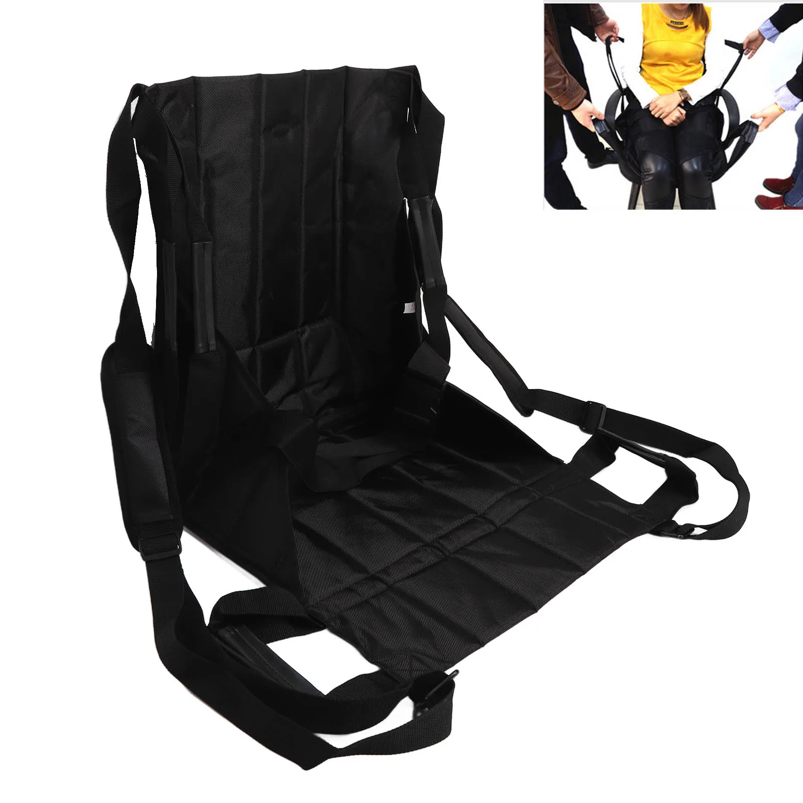 

Cloth Wheelchair Transfer Mat Widening Belt Shifting Pad Patient Lifting Transfer Belt Mat 100KG Load Bearing Shifter